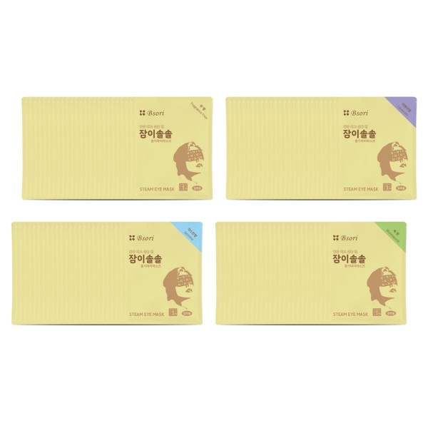 잠이솔솔 일이술술 선물세트 온열안대 향4종 100매 구성05